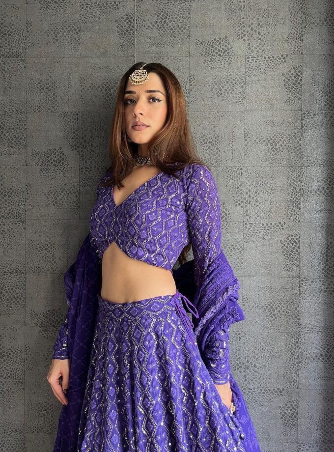 Wedding Special Lehengha Choli with Sequence Blouse