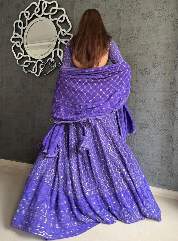 Wedding Special Lehengha Choli with Sequence Blouse