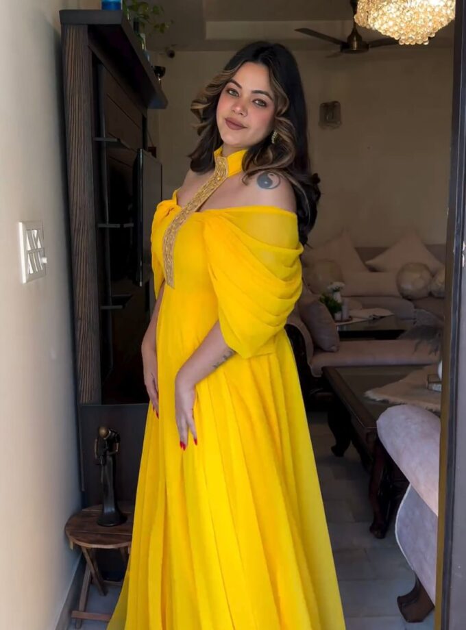 Beautiful Designer Gown with Sequence Work