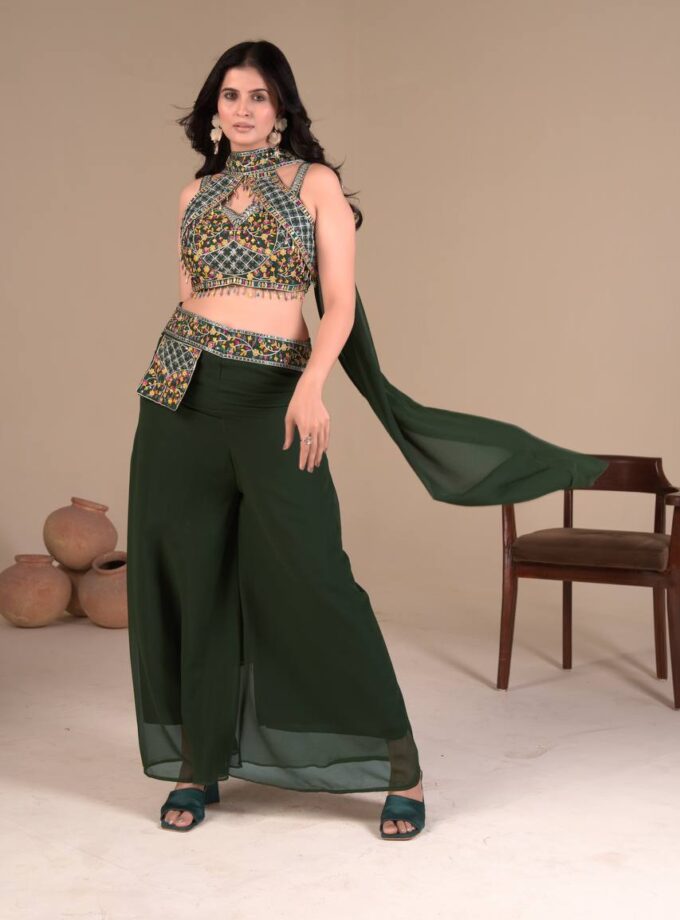 Madhurya Designer Party Wear Palazzo Set for Women