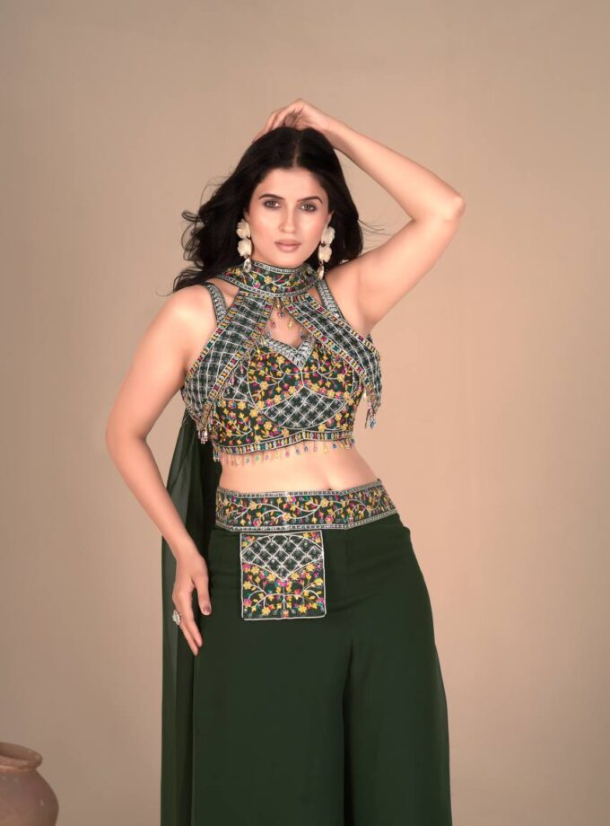 Madhurya Designer Party Wear Palazzo Set for Women
